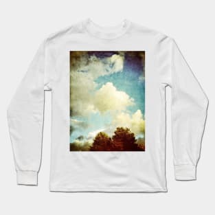 Two Trees and Clouds Long Sleeve T-Shirt